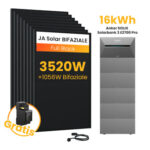 Anker SOLIX Solarbank 3 E2700 Pro, 6-8 Solarmodule - 16kWh / mit 8 x 440 Full Black Solarmodule / Standardversand