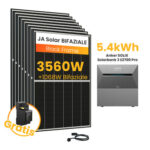 Anker SOLIX Solarbank 3 E2700 Pro, 6-8 Solarmodule - 5.4kWh / mit 8 x 445 Black Frame Solarmodule / Selbstabholung