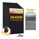 Anker SOLIX Solarbank 3 E2700 Pro, 6-8 Solarmodule - 8kWh / mit 6 x 440 Full Black Solarmodule / Standardversand