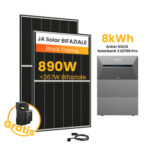 Anker SOLIX Solarbank 3 E2700 Pro - 8kWh / mit 2 x 445 Black Frame Solarmodule / Standardversand