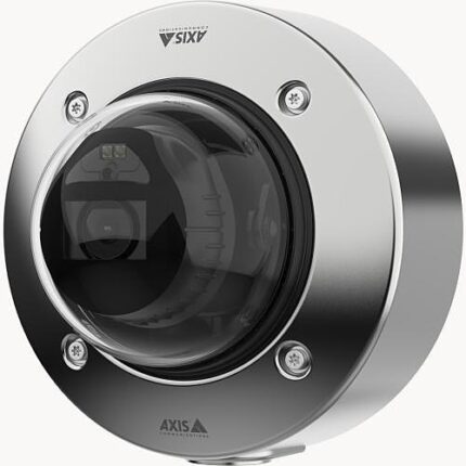 Axis Communications Dome  Kamera 02710-001   Überwachungskamera mit 8 Megapixel Auflösung. professionelle Kamera für außen