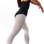 Ballettstrumpfhose Footless - weiß