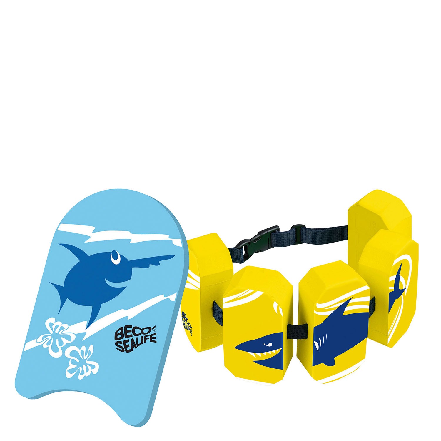 Beco Sealife Schwimmbrett m. Schwimmgürtel Beco Sealife Schwimmbrett m. Schwimmgürtel - Image 1