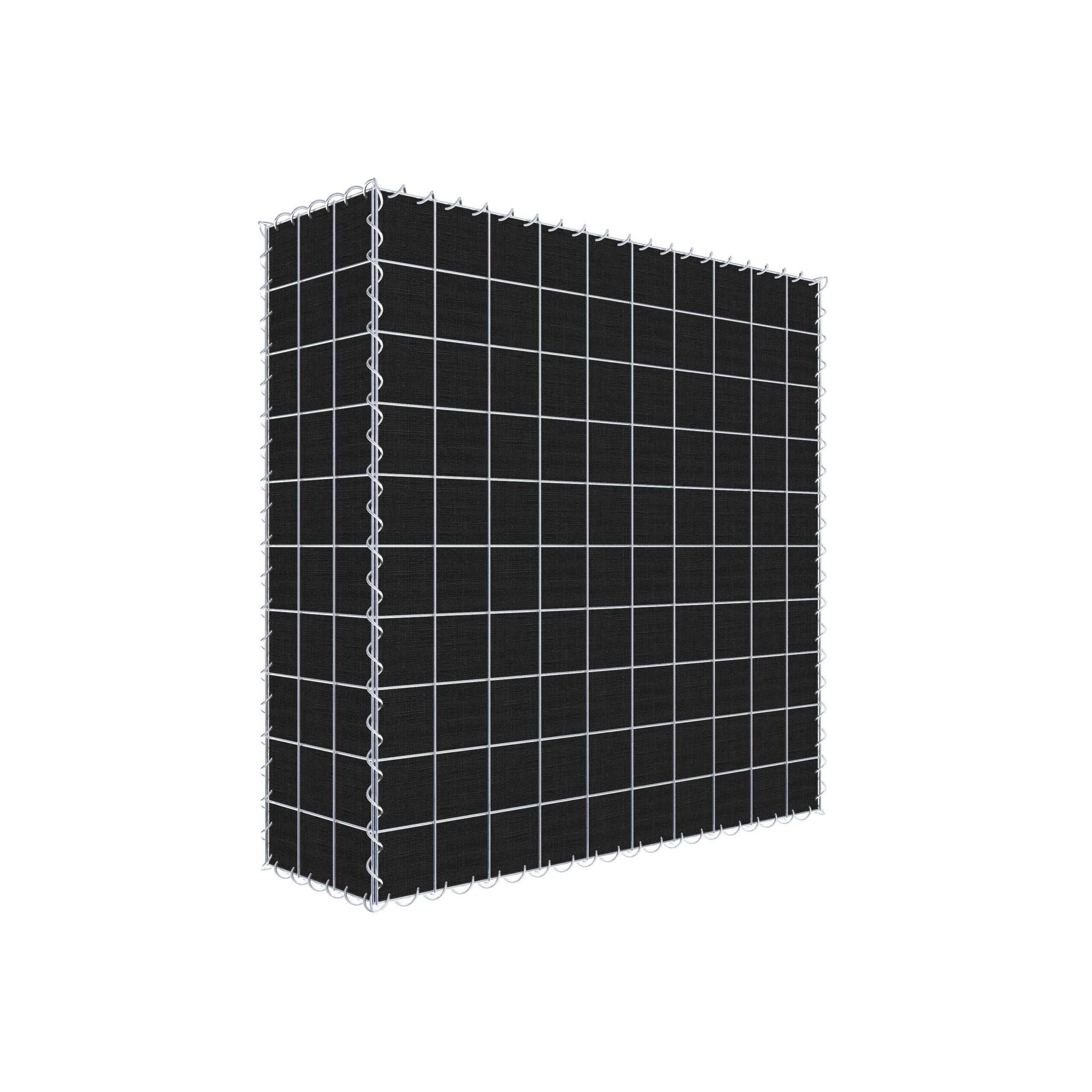 Begrünte Gabione mit Vlies 100 cm x 100 cm x 30 cm (L x H x T) Begrünte Gabione mit Vlies 100 cm x 100 cm x 30 cm (L x H x T), Maschenweite 10 cm x 10 cm, Spirale - Image 1