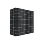 Begrünte Gabione mit Vlies 100 cm x 100 cm x 40 cm (L x H x T), Maschenweite 5 cm x 10 cm, Spirale