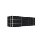 Begrünte Gabione mit Vlies 100 cm x 30 cm x 30 cm (L x H x T), Maschenweite 10 cm x 10 cm, Spirale