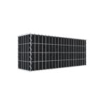 Begrünte Gabione mit Vlies 100 cm x 40 cm x 30 cm (L x H x T), Maschenweite 5 cm x 10 cm, Spirale