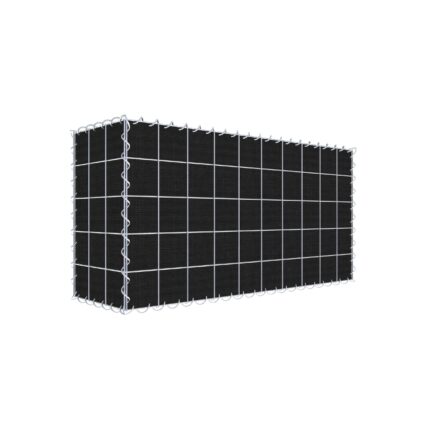 Begrünte Gabione mit Vlies 100 cm x 50 cm x 30 cm (L x H x T), Maschenweite 10 cm x 10 cm, Spirale