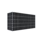 Begrünte Gabione mit Vlies 100 cm x 50 cm x 30 cm (L x H x T), Maschenweite 5 cm x 10 cm, Spirale