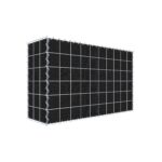 Begrünte Gabione mit Vlies 100 cm x 60 cm x 30 cm (L x H x T), Maschenweite 10 cm x 10 cm, Spirale