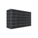 Begrünte Gabione mit Vlies 100 cm x 60 cm x 30 cm (L x H x T), Maschenweite 5 cm x 10 cm, Spirale