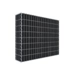 Begrünte Gabione mit Vlies 100 cm x 80 cm x 20 cm (L x H x T), Maschenweite 5 cm x 10 cm, Spirale