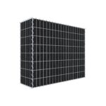 Begrünte Gabione mit Vlies 100 cm x 80 cm x 30 cm (L x H x T), Maschenweite 5 cm x 10 cm, Spirale