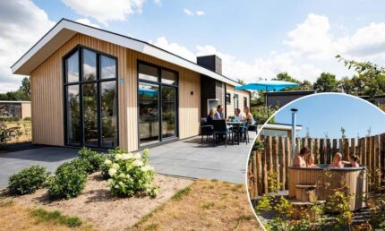 Berkenhoeve 6 Personen Wellness (Hottub)