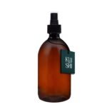 Bernsteinfarbener Kunststoffzerstäuber