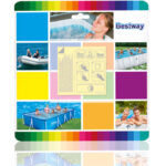 Bestway Wasserfeste Reparaturflicken extra stark - 10 Stück