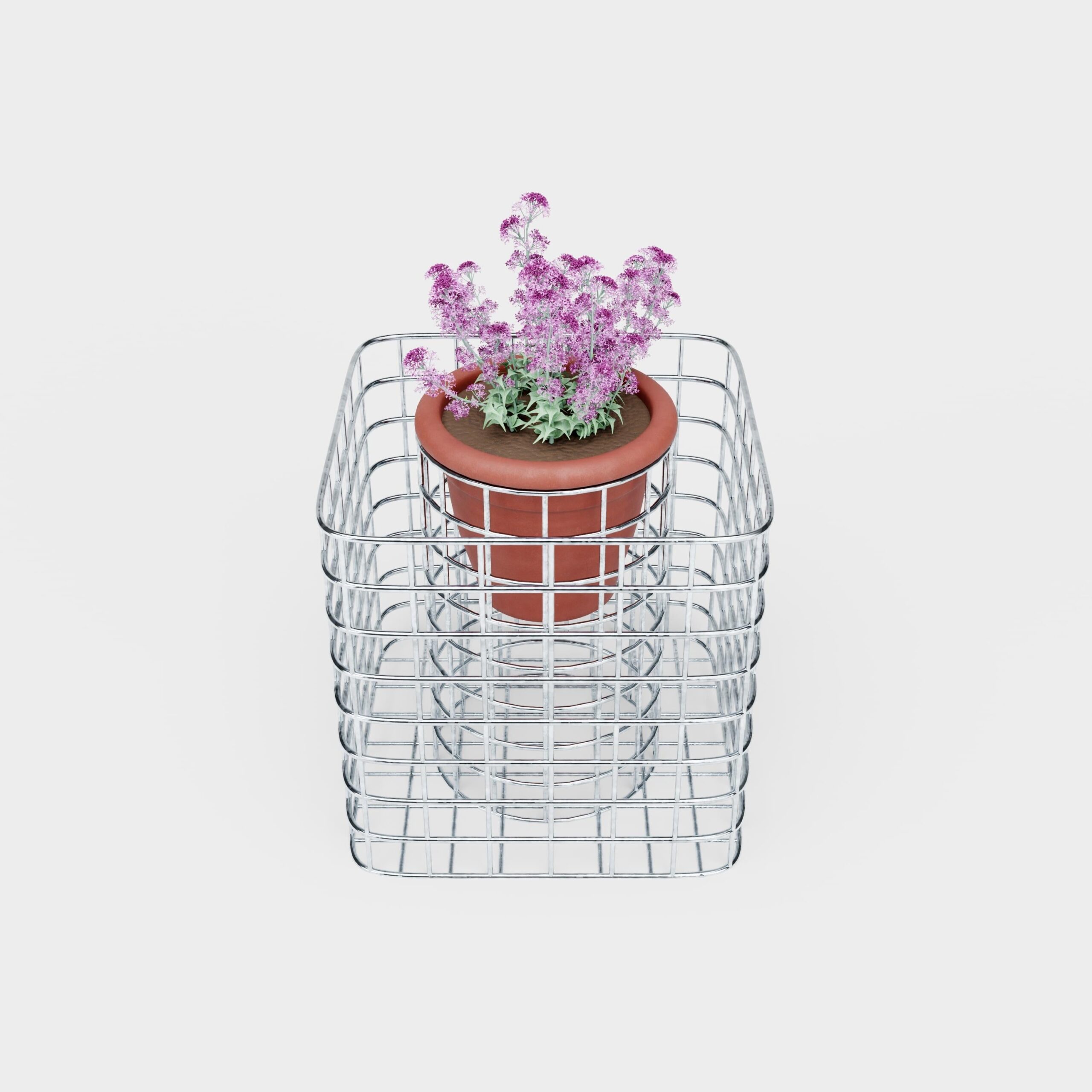 Blumensäule Höhe 42 cm Grundfläche 42 x 42 cm MW 5 x 5 cm