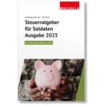 Buch Steuerratgeber für Soldaten Ausgabe 2025 – Daunen Zubehör | Outdoor Militär Tactical Gear