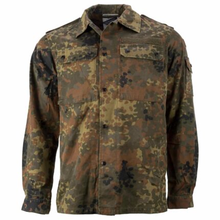 BW Feldbluse Tropen flecktarn gebraucht – Leicht Einsatz & Daypacks | Outdoor Militär Tactical Gear