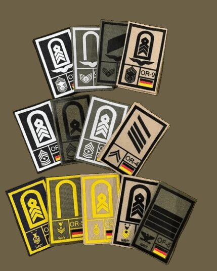 BW Rangabzeichen bedruckt Luftwaffe Klett für KBS SK – Softshell Softshell & Outdoor Jacken | Outdoor Militär Tactical Gear