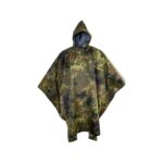 BW Regenponcho IRR – Wasserdicht IR mit Kapuze Einsatz & Daypacks – Modell 5346 | Outdoor Militär Tactical Gear