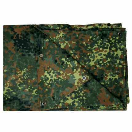 BW Zeltbahn flecktarn gebraucht – Einsatz & Daypacks | Outdoor Militär Tactical Gear