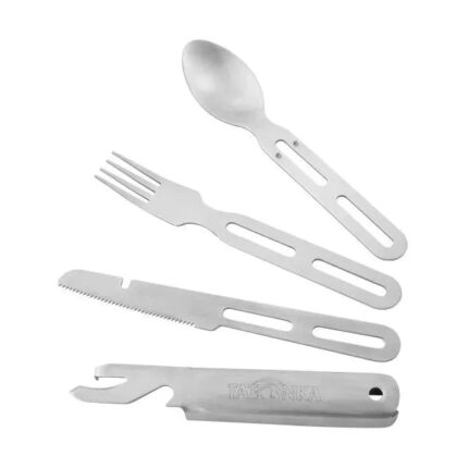 Campingbesteck Cutlery Set II silberfarben – Einsatz & Daypacks | Outdoor Militär Tactical Gear