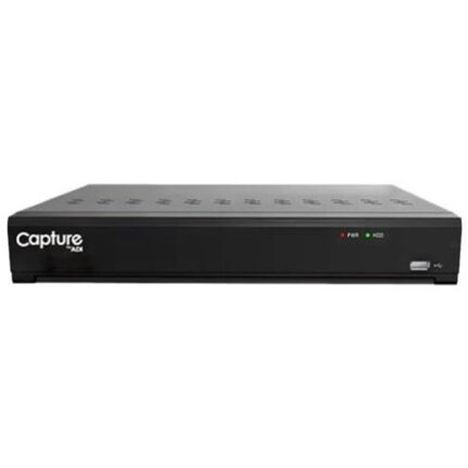 Capture Netzwerkvideorecorder NVR CAPNVR3104E  mit 4 IP Kanälen integrierter PoE Switch professioneller IP Recorder