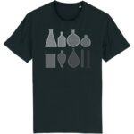 Chemie T-Shirt Laborgläser