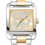 City Maxi - Zweifarbige Silber- und Goldfarbe