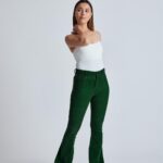 Cord-Schlaghose High Waist Skinny Modell: Mavis