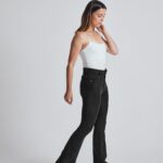 Cord-Schlaghose High Waist Skinny Modell: Mavis