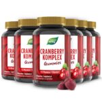 Cranberry Komplex Gummies I 3in1 Komplex 500 mg Cranberrypulver, 200 mg D-Mannose, 90 mg Vitamin C I 60 Stk