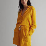 Cupro Shorts Modell: Holly