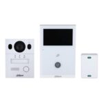 Dahua SDA-DHI-KTX02F Videogegensprechanlage-KIT: 2MP Kamera, 4,3" TFT Touchscreen und robustes Design