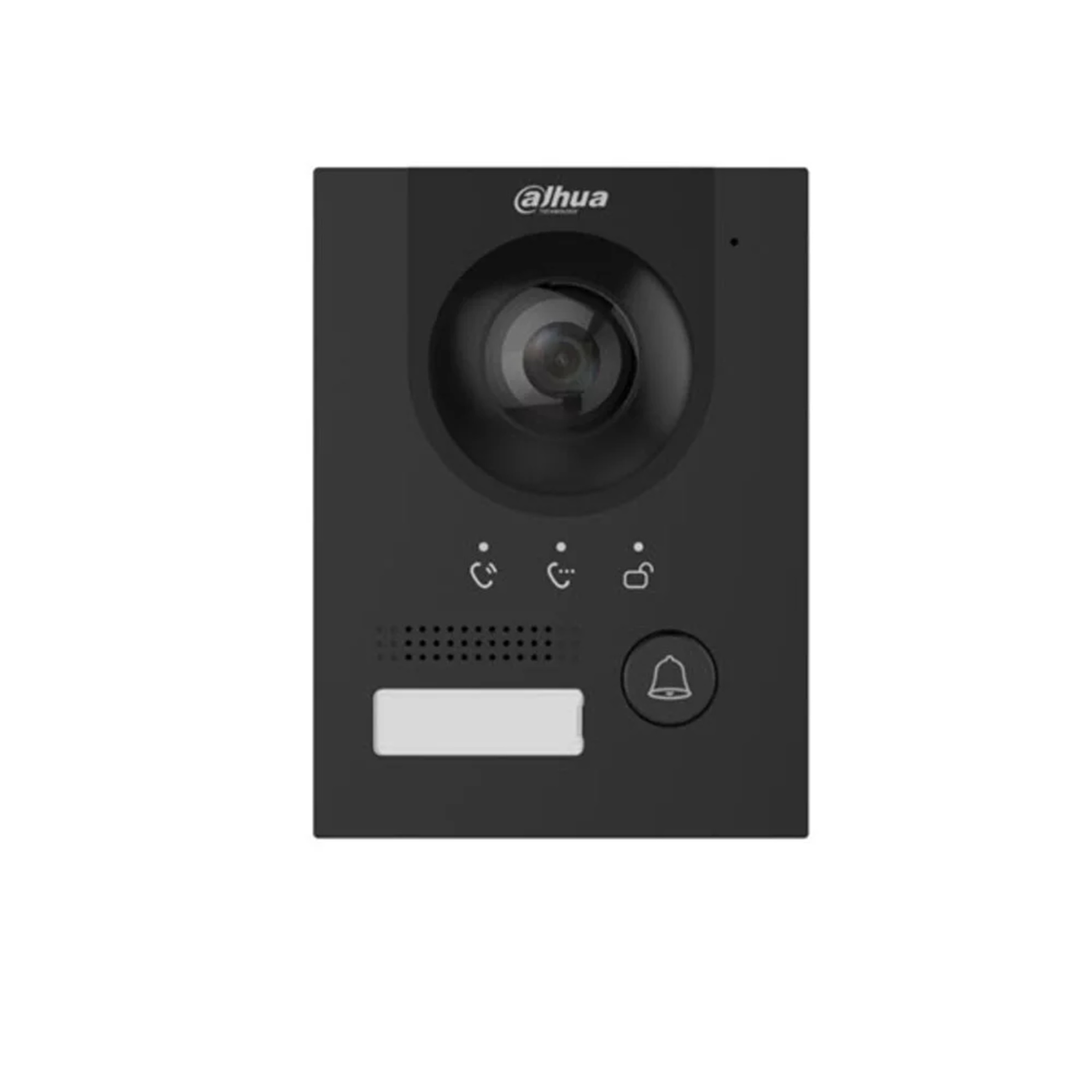 Dahua Sprechanlage DHI-VTO2202F-P-S3-BLACK Videogegensprechanlage mit hoher Auflösung und Smartphoneanruf