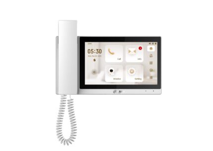 Dahua VTH5421EW-H IP & Wi-Fi Innenmonitor mit Handset 7" Touchscreen, PoE, Alarmfunktionen für Wohnanlagen und Gebäude