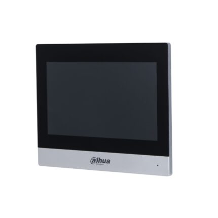Dahua VTH8622KMS-W Stilvoller 7" kapazitiver Touchscreen 2 Draht IP & Wi-Fi Innenmonitor mit Linux Betriebssystem