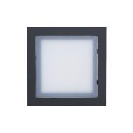 Dahua VTO4202FB-MI-BL beleuchtetes Infomodul für schwarze Dahua Türsprechanlagen, z.B. für Name oder Hausnummer