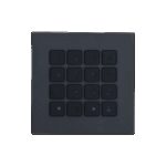 Dahua VTO4202FB-MK Modul zur Codeeingabe in schwarz, Zutrittskontrolle mit Tastatur für Dahua Türsprechanlagen