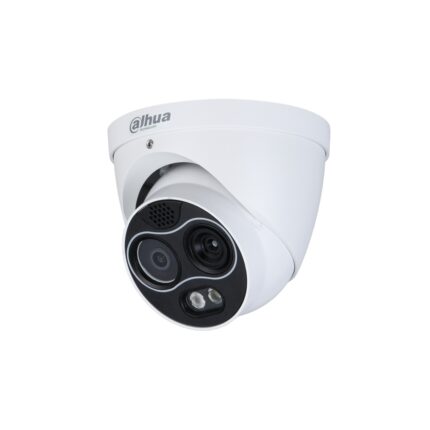 Dahua Wärmebildkamera Turret TPC-DF1241-T-S8(4mm)  mit hoher Megapixel Auflösung, Thermalkamera mit Branderkennung