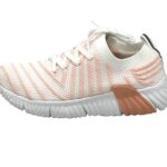 Damen Sneaker Laufschuhe für Freizeit Weiß-Pink 38