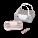 Das unterteilte Tablett für Kinder - monbento Set MB Wonder - Abenteurer-Neuling rosa Sheep