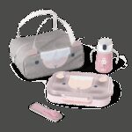 Das unterteilte Tablett für Kinder - monbento Set MB Wonder - Fortgeschrittener Erforscher rosa Sheep