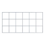 Dekogitter / Rankgitter (inkl. Montagematerial) Maschenweite 10 x 10 cm