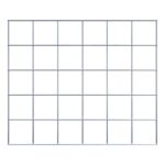 Dekogitter / Rankgitter (inkl. Montagematerial) Maschenweite 10 x 10 cm