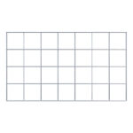 Dekogitter / Rankgitter (inkl. Montagematerial) Maschenweite 10 x 10 cm