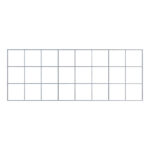 Dekogitter / Rankgitter (inkl. Montagematerial) Maschenweite 10 x 10 cm