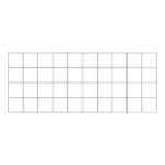 Dekogitter / Rankgitter (inkl. Montagematerial) Maschenweite 10 x 10 cm