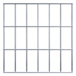 Dekogitter / Rankgitter (inkl. Montagematerial) Maschenweite 5 x 10 cm